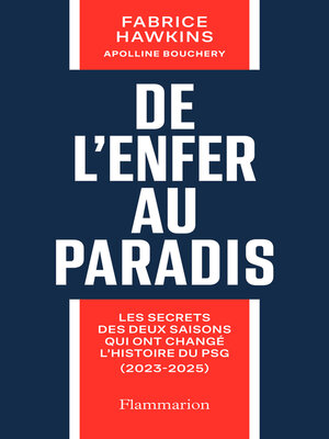 cover image of De l'enfer au paradis. Les secrets des deux saisons qui ont changé l'histoire du PSG (2023-2025)